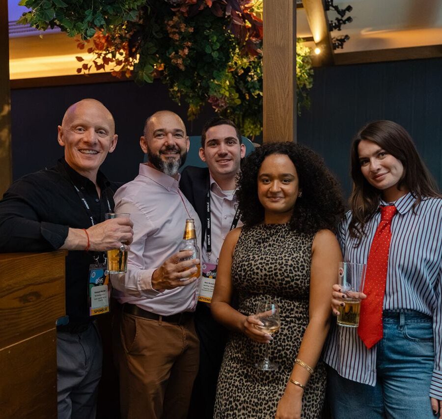 Group of guests at the GCUC evening event